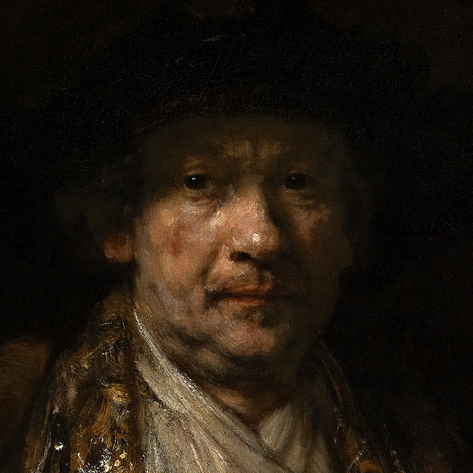 Rembrandt Self-Portrait, 1658