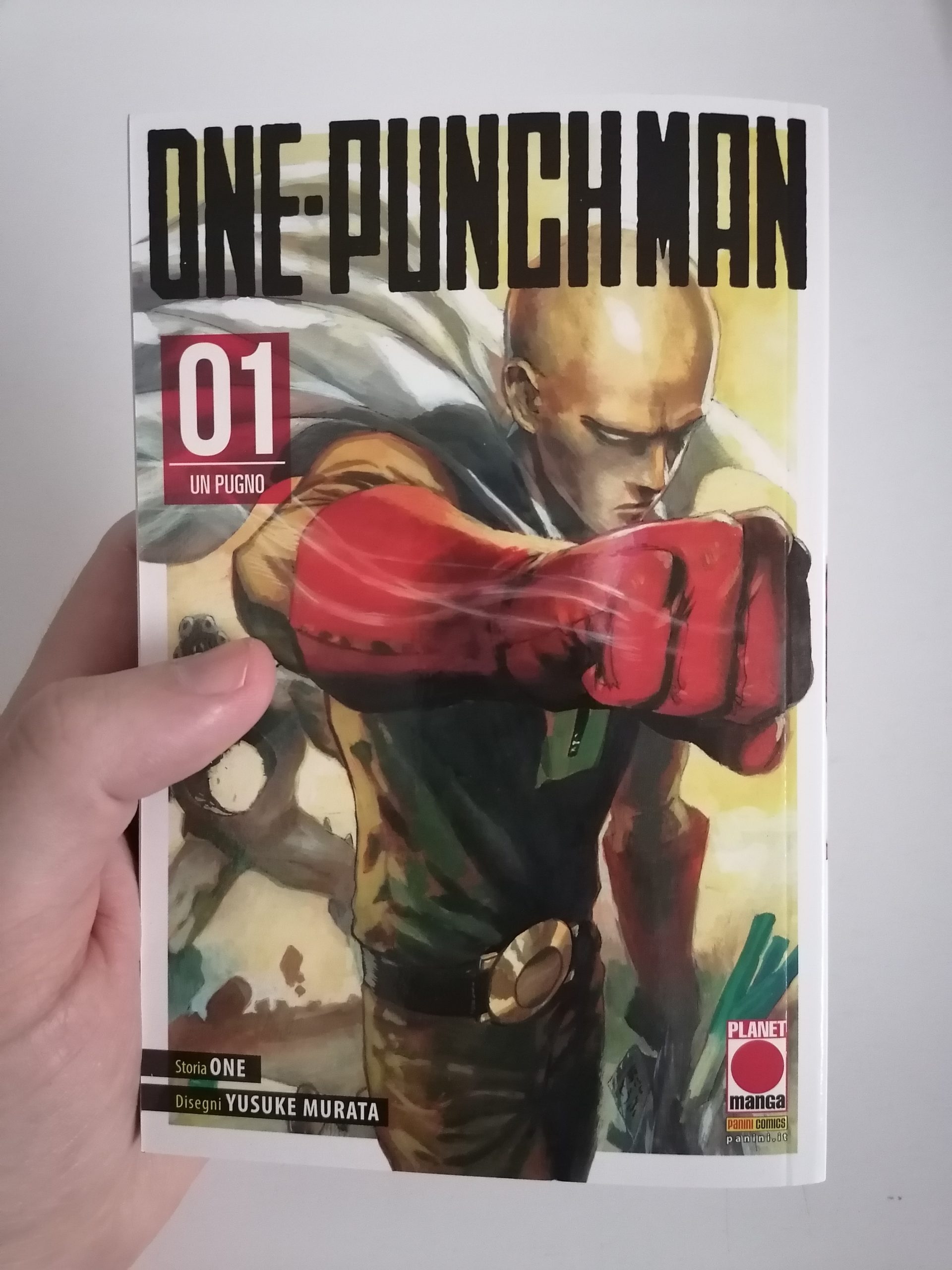Copertina del manga One Punch Man – foto di Leopoldo
